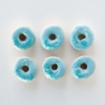 Blue Iced Donut with silver leaf decoration | Click & Collect | LaManna