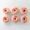 Pink Iced Donut with gold leaf decoration | Click & Collect | LaManna
