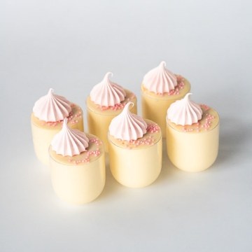 Picture of Dessert Cup Vanilla Bean Pink