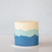 Picture of Buttercream Cake | Plain Three Tone