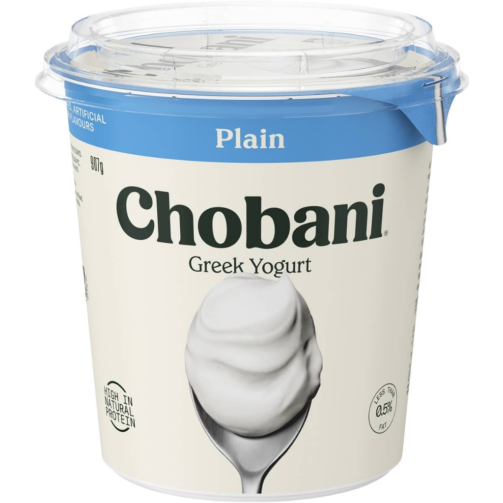 Picture of CHOBANI YOGHURT PLAIN GREEK 0% 907GM