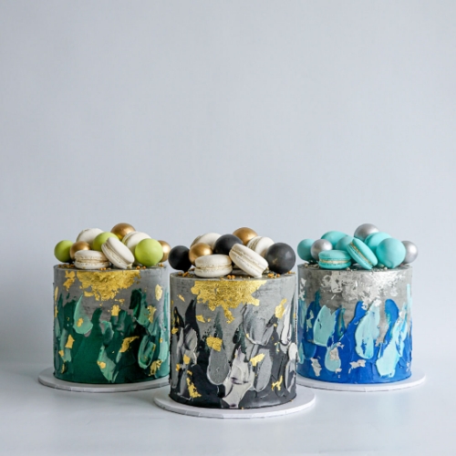 Picture of BUTTERCREAM CAKE | ABSTRACT SPHERES