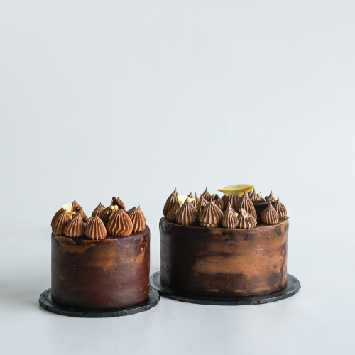 Picture of Chocolate & Vanilla Mud Cake - 5" & 7"