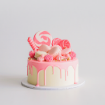 Picture of Buttercream Cake | Lollypop Drip 7"