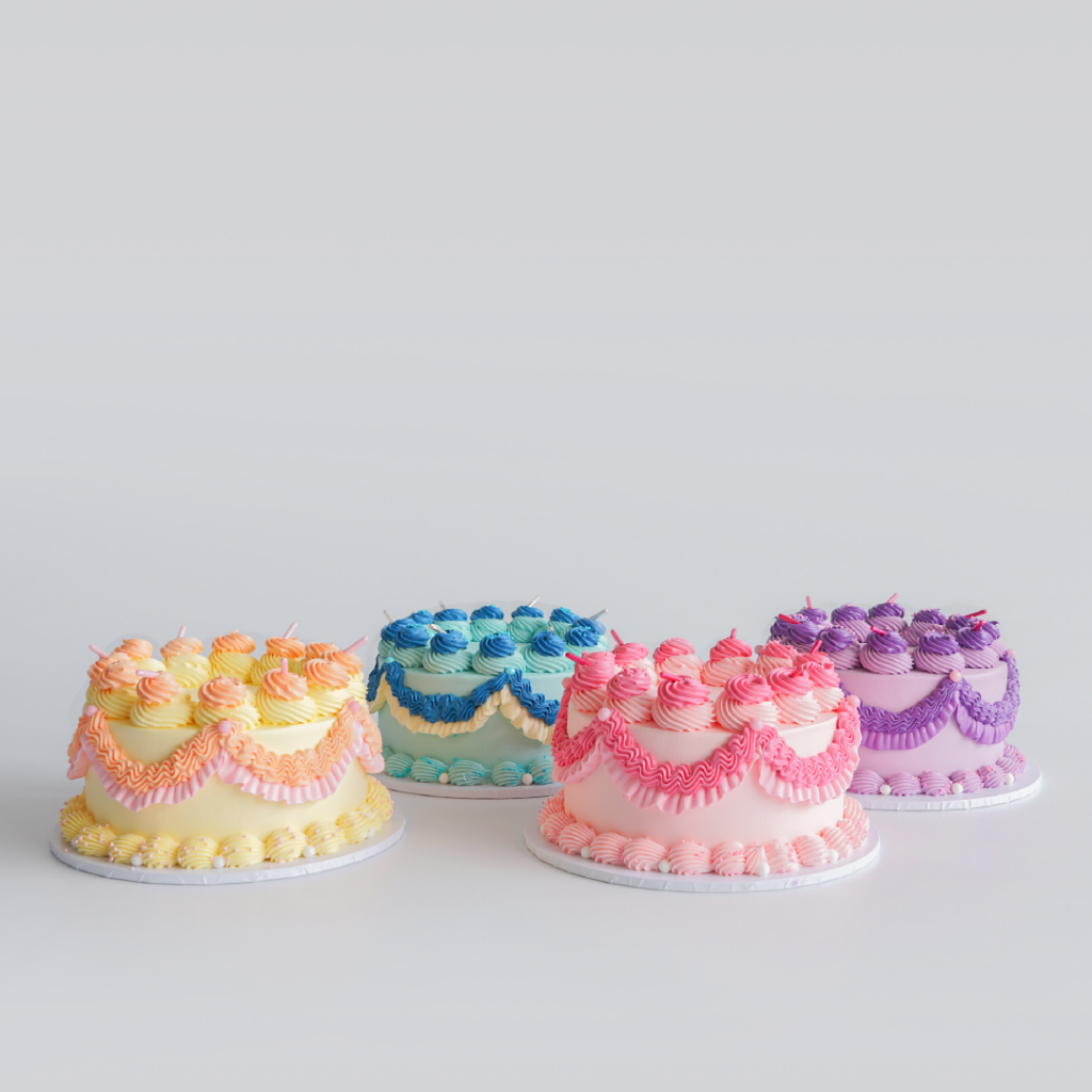 Picture of Buttercream Cake | Frilly 7"