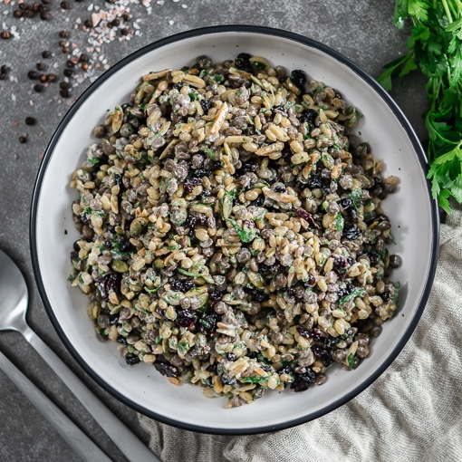 Picture of LaManna Freekeh & Lentil Grain Salad with Yoghurt