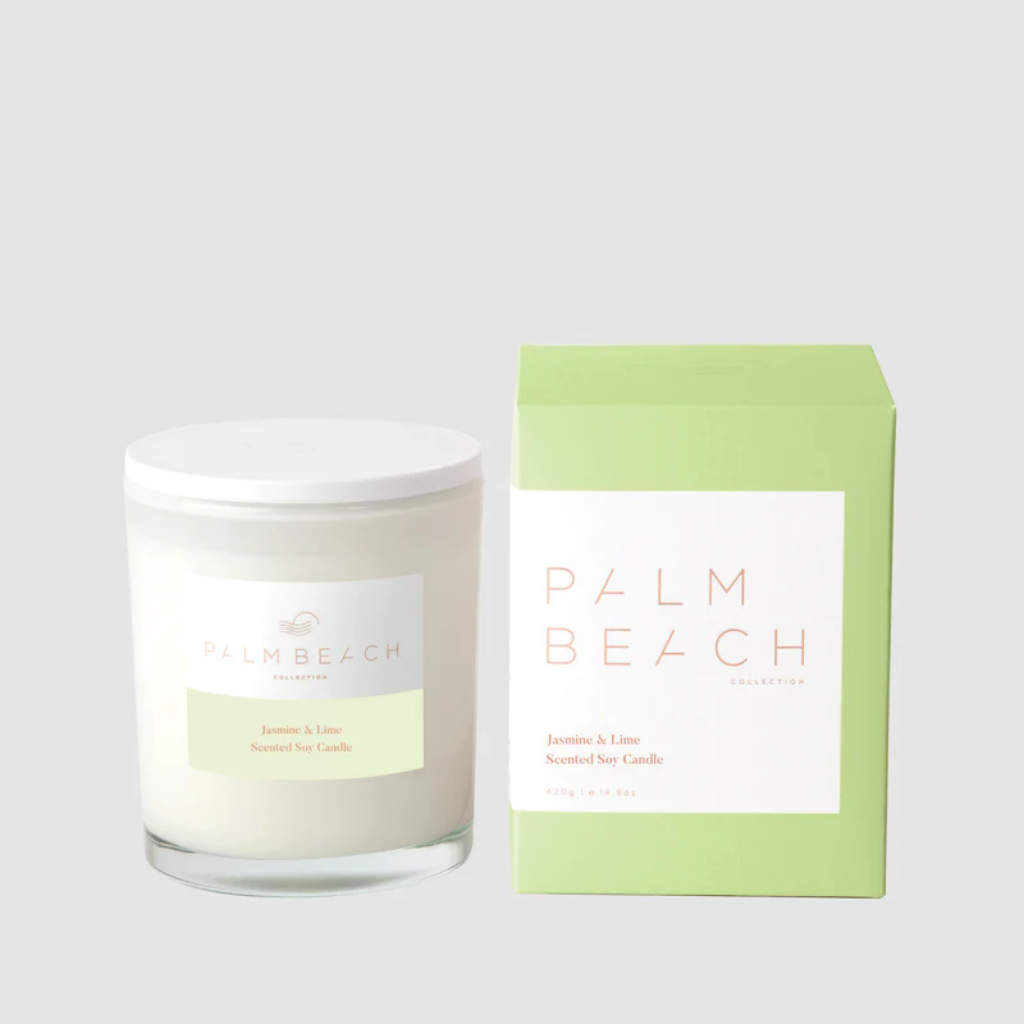 Picture of PALM BEACH COLLECTION CANDLE JASMINE & LIME 420GM