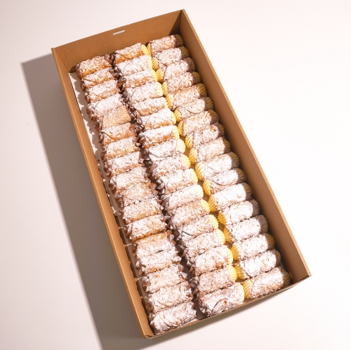 Picture of Mini Cannoli Box | Custard | 51 Pieces
