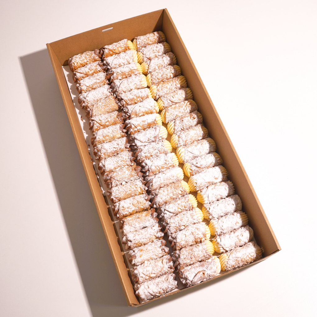 Mini Cannoli Box - Custard | 51 Pieces | Click & Collect
