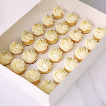 Picture of Cupcake Mini Vanilla White 