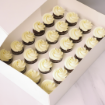 Mini Chocolate Cupcakes - White Frosting | Click & Collect | LaManna