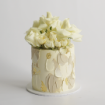 Picture of Buttercream Cake | Rough Painted Tones with Florals