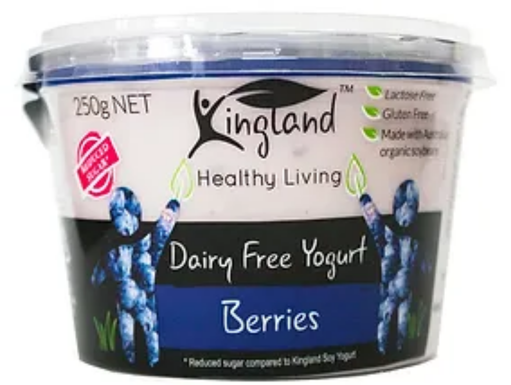 Picture of KINGLAND SOY YOGHURT BERRIES 250GM