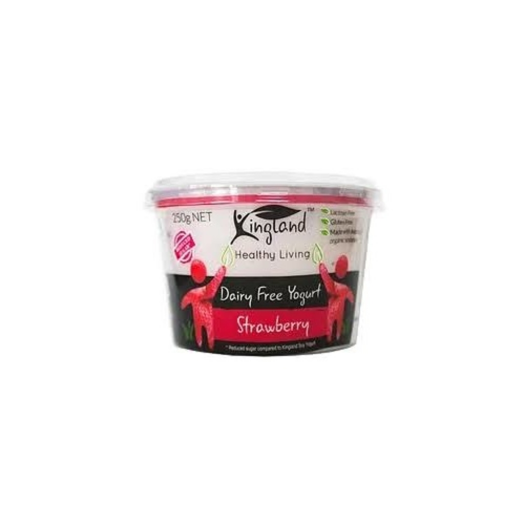 Picture of KINGLAND SOY YOGHURT STRAWBERRIES 250GM