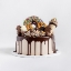 Chocolate Donut Drip Cake 7"