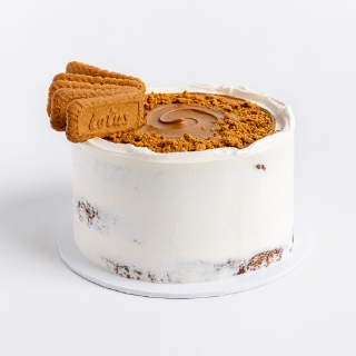 Picture of Caramel Mud Cake | Apple & Biscoff 7"