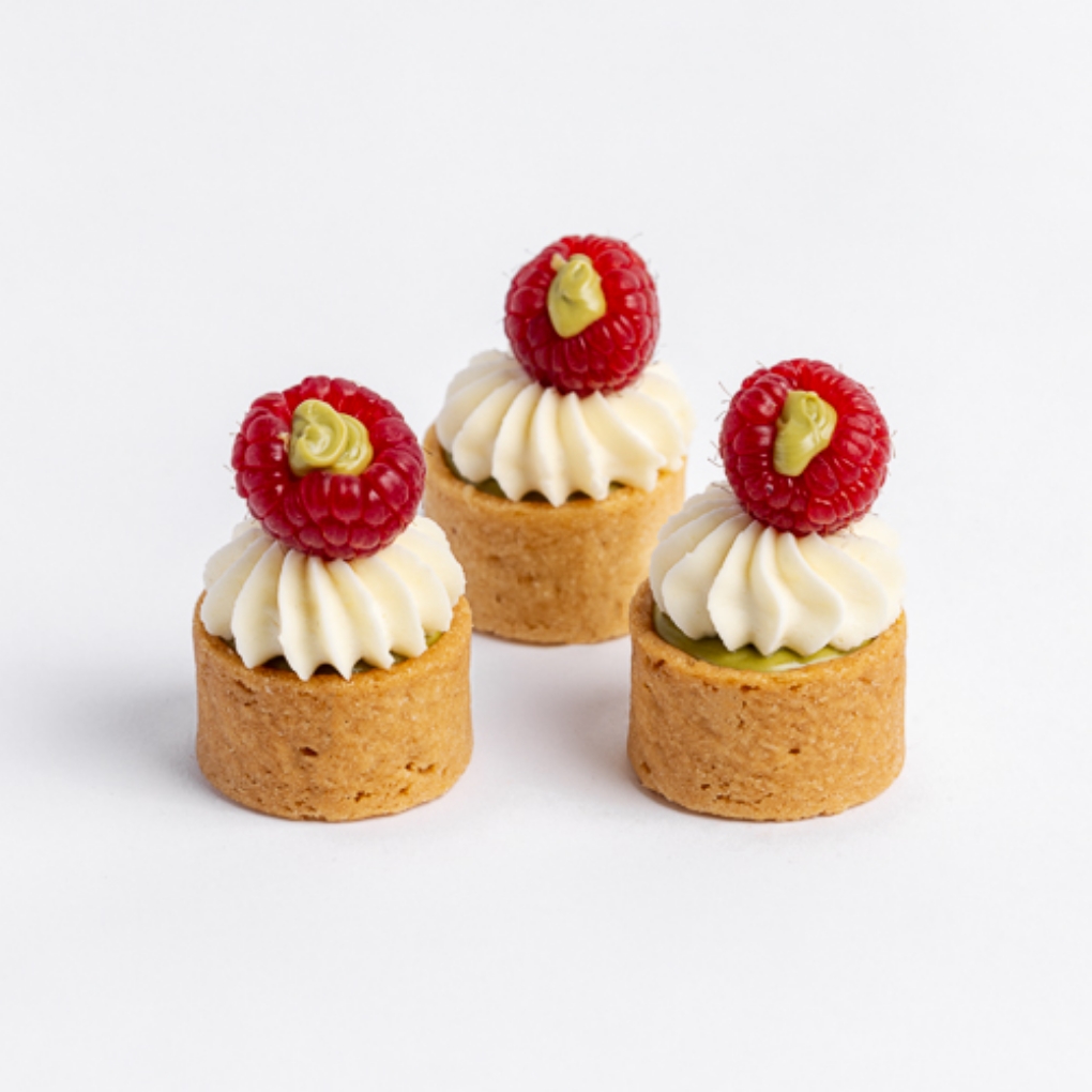 Picture of Pistachio Papi Raspberry Frangipane Tart | Mini