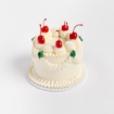 Picture of Christmas Frilly Vintage Cake | 5"