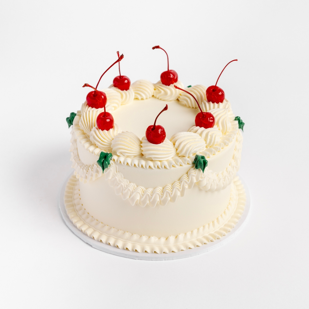 Picture of Christmas Frilly Vintage Cake | 7'