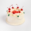 Picture of Christmas Frilly Vintage Cake | 7"