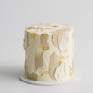 Picture of BUTTERCREAM CAKE | ROUGH PAINTED TONES W GOLD