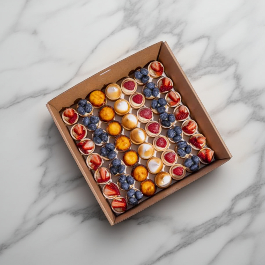 Mini Tart Box Assorted 49 Pieces