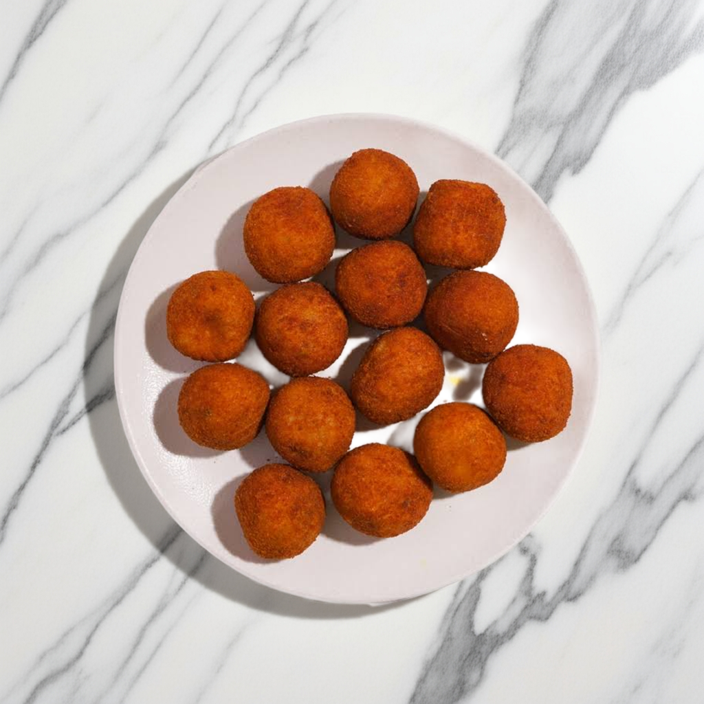 Mozzarella Filled Bolognese Arancini Balls in a 14 pack LaManna