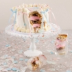 Customisable Gender Reveal Cake from LaManna with blue or pink option