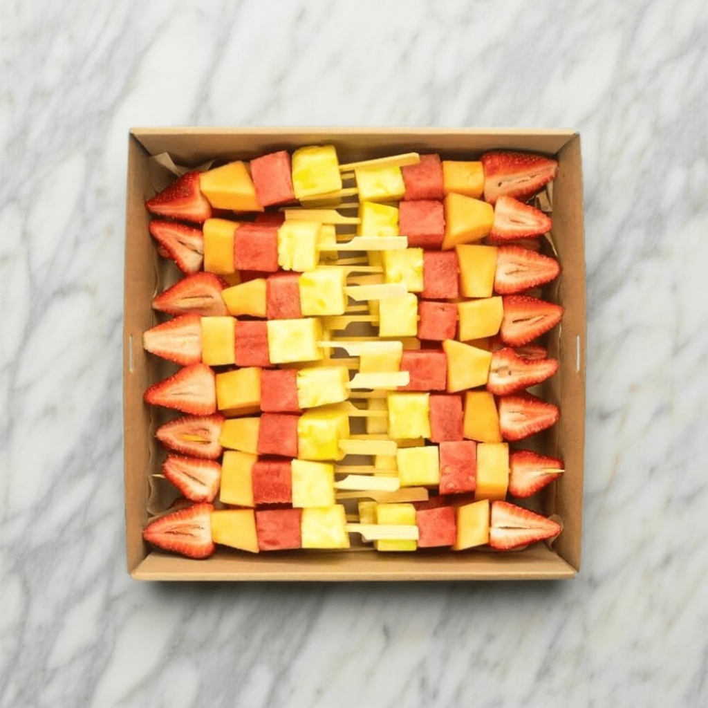 LaManna Fruit Skewer Platter for Enteraining or Grazing