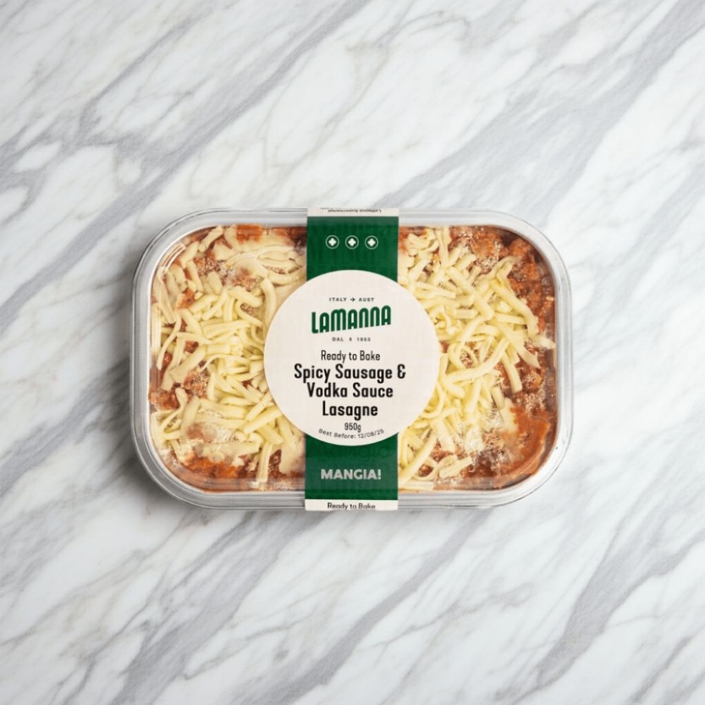 Spicy Sausage & Vodka Sauce Lasagne 950g