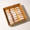 mini custard cannoli box of 21