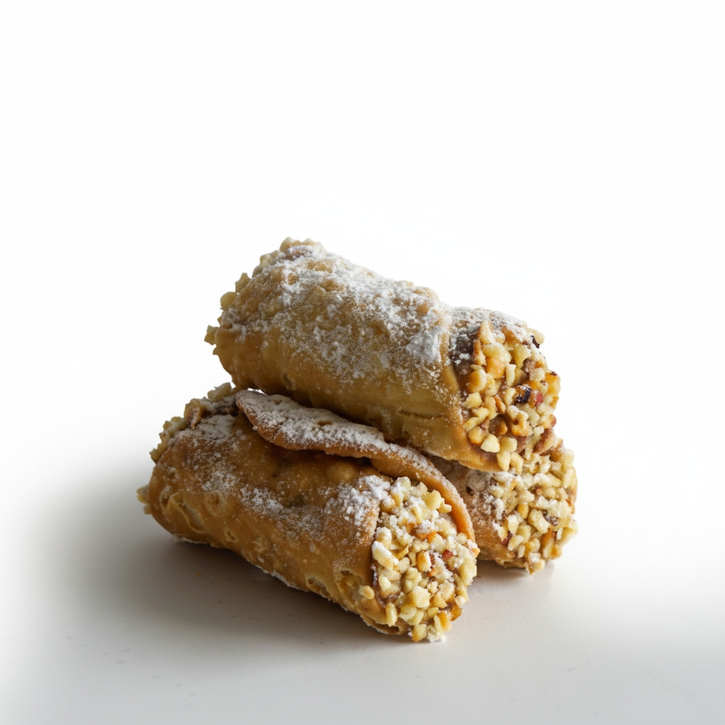 mini nutella ricotta cannoli