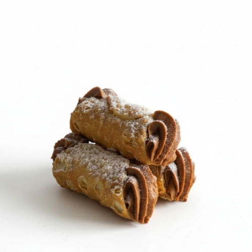 mini cannoli chocolate custard 