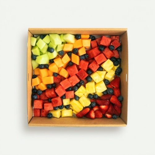 LaManna Regular Chopped Fruit Salad Grazing Entertaining Platter