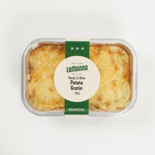 potato gratin 550g ready to bake