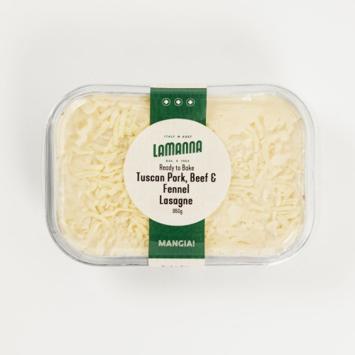 tuscan style pork lasagne from lamanna 950g