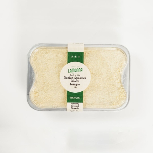 chicken spinach ricotta lasagne 1.7kg