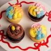 lamanna easter vanilla and chocolate cupcakes