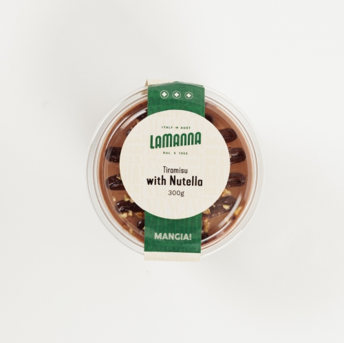 tiramisu with nutella 300g lamanna