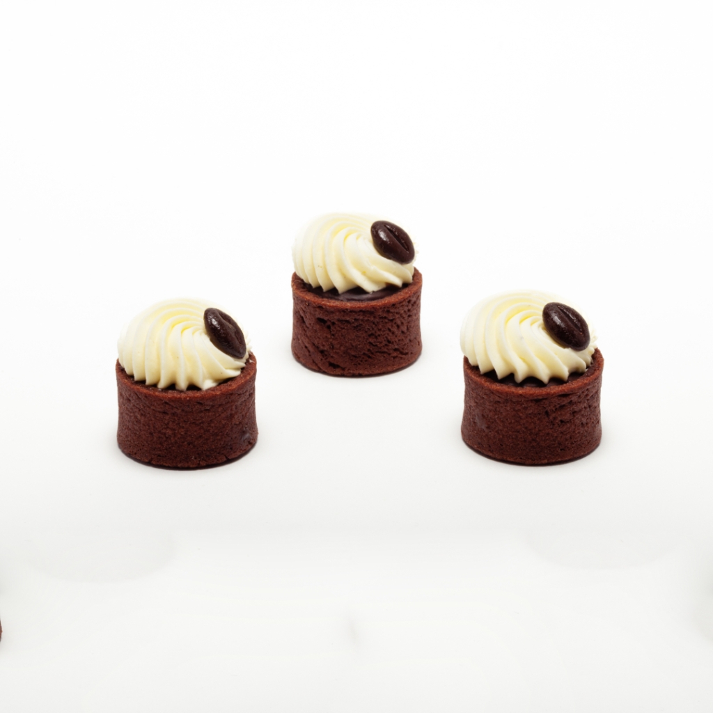 mini coffee chocolate tart