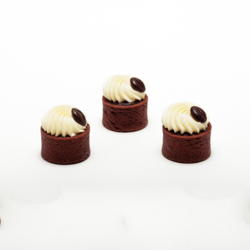 mini coffee chocolate tart