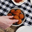 Mozzarella Filled Bolognese Arancini Balls Ready to Heat LaManna