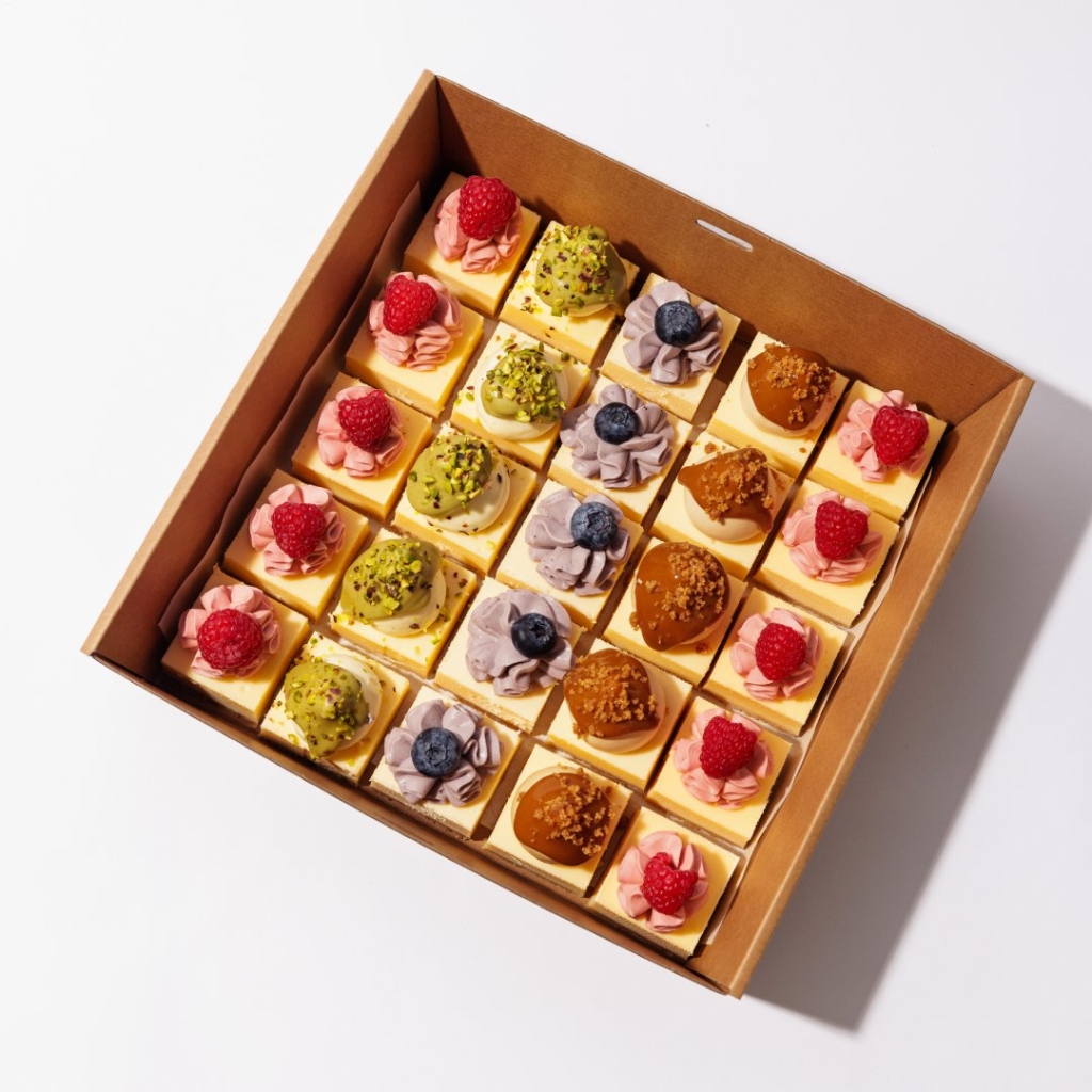 Mini Assorted Cheesecakes in a Box