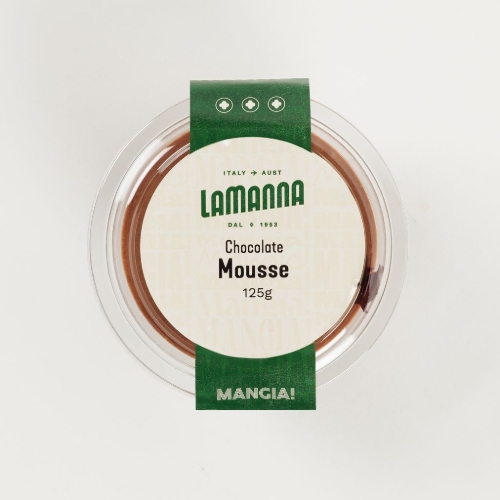 lamanna chocolate mousse 125g