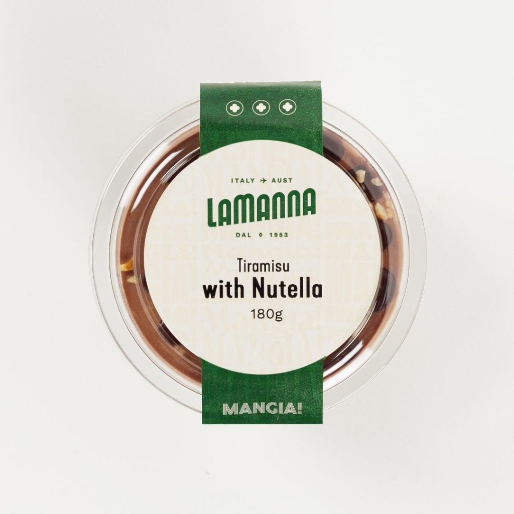 lamanna tiramisu with nutella 180g